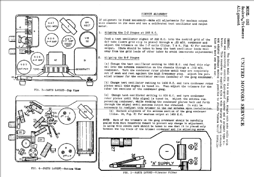 Delco 632; United Motors (ID = 783184) Car Radio