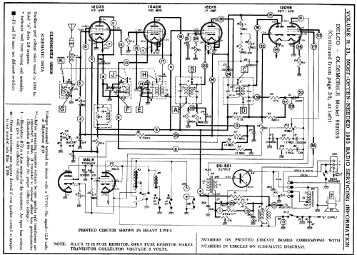 Delco 982030 Oldsmobile; United Motors (ID = 168747) Car Radio