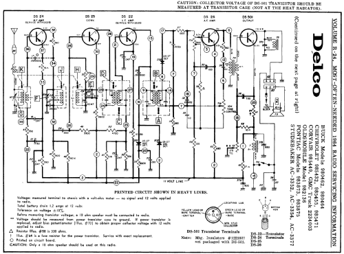 Delco 982136 Oldsmobile; United Motors (ID = 176694) Car Radio