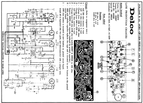 Delco 983687 Pontiac; United Motors (ID = 168758) Car Radio