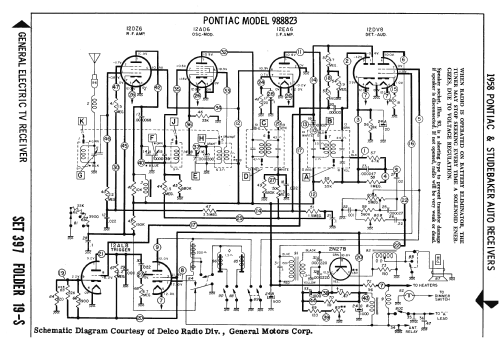 Delco 988823 Pontiac; United Motors (ID = 2595869) Car Radio