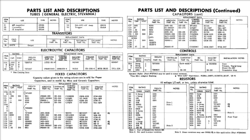 Delco 988823 Pontiac; United Motors (ID = 798818) Car Radio