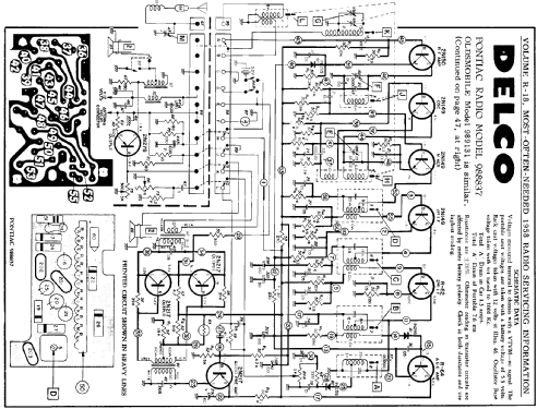 Delco 988837 Pontiac; United Motors (ID = 137151) Car Radio