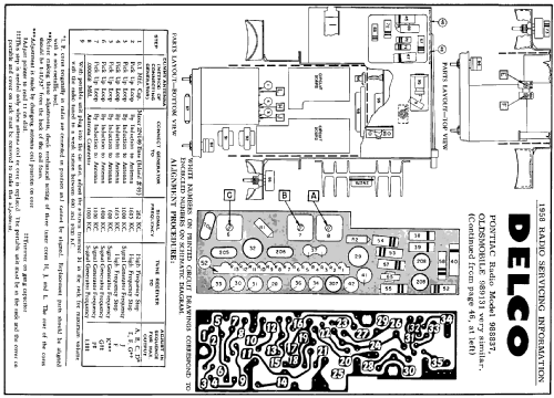 Delco 988837 Pontiac; United Motors (ID = 137152) Car Radio