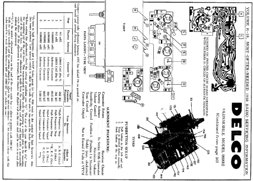 Delco 989002 Oldsmobile Super deLuxe; United Motors (ID = 137427) Car Radio