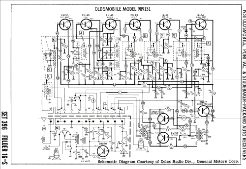 Delco 989131 Oldsmobile; United Motors (ID = 2592509) Car Radio