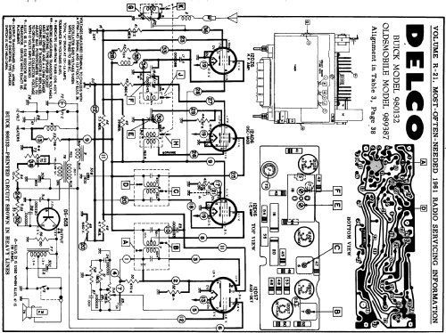 Delco 989387 Oldsmobile; United Motors (ID = 143296) Car Radio