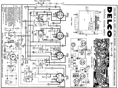 Delco 989831 Pontiac; United Motors (ID = 153250) Car Radio