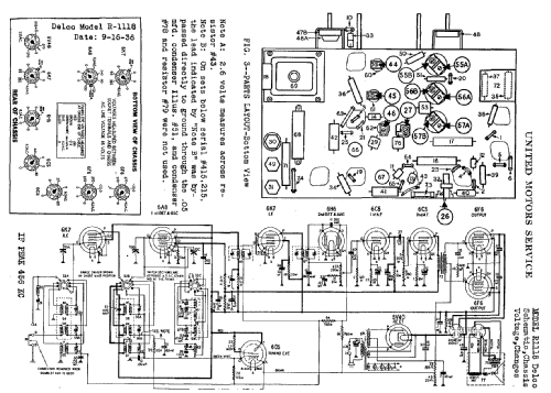 Delco R1118; United Motors (ID = 780449) Radio