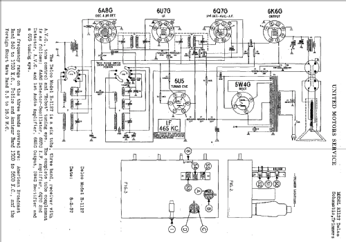 The Playboy Delco R-1127; United Motors (ID = 780783) Radio