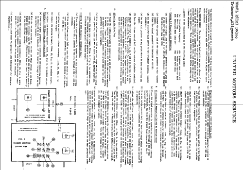 Delco R-1131; United Motors (ID = 781178) Radio