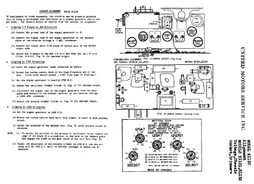 Delco R1152; United Motors (ID = 781742) Radio