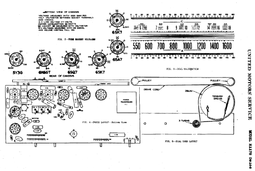 Delco R1178; United Motors (ID = 782108) Radio