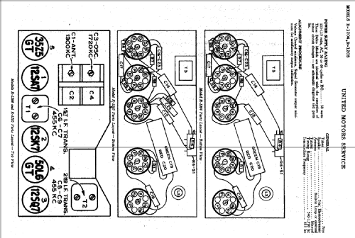 Delco R1204; United Motors (ID = 782285) Radio