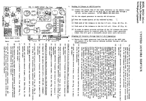 Delco R-6015; United Motors (ID = 782850) Radio