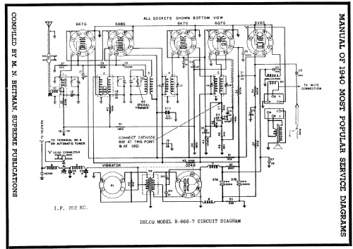 Delco R667; United Motors (ID = 66735) Car Radio