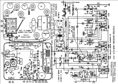 Delco R667; United Motors (ID = 779624) Car Radio