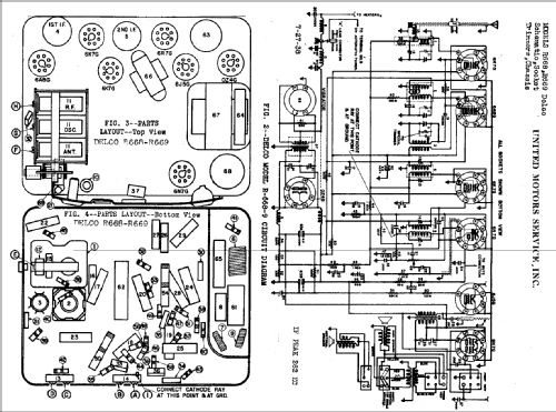 Delco R668; United Motors (ID = 779645) Autoradio