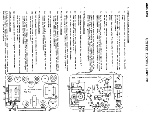 Delco R676; United Motors (ID = 779950) Car Radio