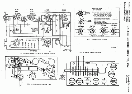 Delco R-1134; United Motors (ID = 781231) Radio