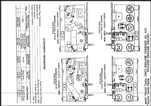 Delco R-1230; United Motors (ID = 411577) Radio