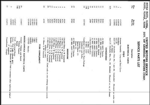 Delco R-1230; United Motors (ID = 411579) Radio