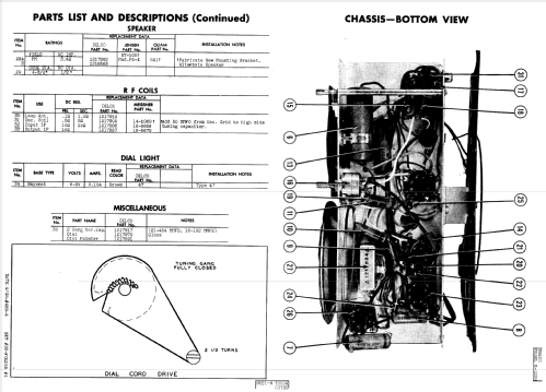 Delco R-1238; United Motors (ID = 968150) Radio