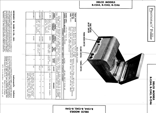 Delco R-1244 ; United Motors (ID = 583327) Radio