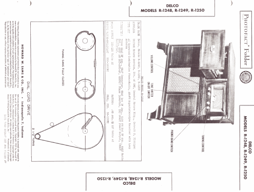 Delco R-1249 ; United Motors (ID = 1329888) Radio