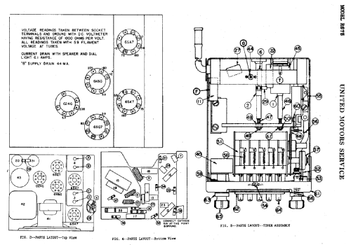 Delco R-675; United Motors (ID = 779946) Car Radio