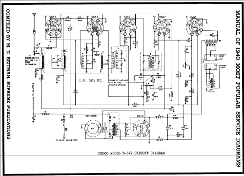 Delco R677; United Motors (ID = 65783) Car Radio