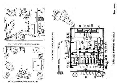 Delco R-678; United Motors (ID = 779959) Car Radio