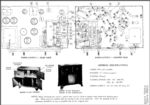 Delco R-1249 ; United Motors (ID = 275654) Radio