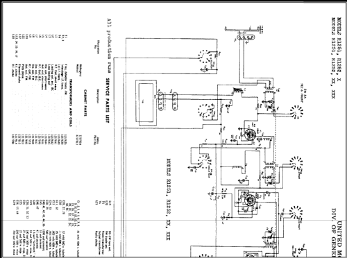 R-1251 ; United Motors (ID = 412131) Radio