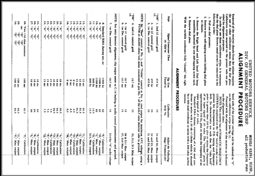 R-1252 ; United Motors (ID = 412156) Radio