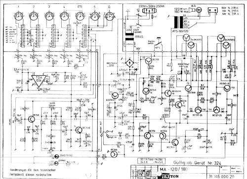 Linie 80 MA 60/90; Uniton AG; (ID = 1675227) Ampl/Mixer