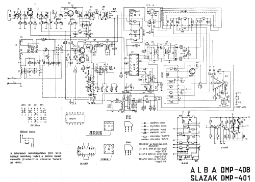 Alba DMP-408; Unitra DIORA - (ID = 1409421) Radio