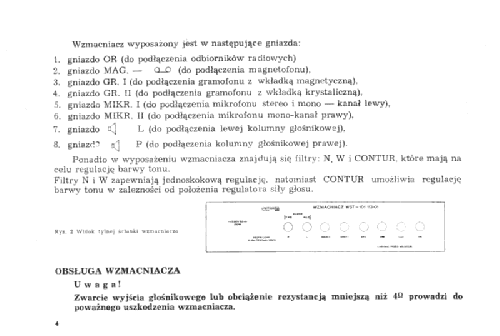 Meluzyna WST-101; Unitra DIORA - (ID = 1441515) Ampl/Mixer