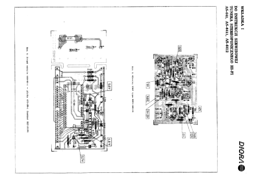 Tuner AS641; Unitra DIORA - (ID = 1440340) Radio