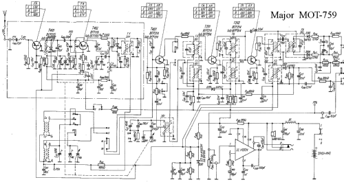 Major MOT-759; Unitra ELTRA; (ID = 1429908) Radio