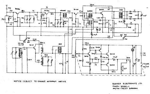 8388-I; Glorex Electronics, (ID = 1942240) Radio