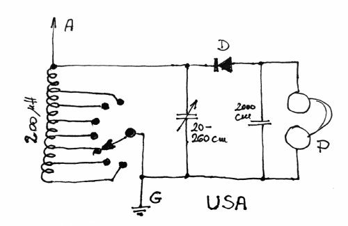 Detector Radio ; Unknown - CUSTOM (ID = 2299416) Crystal