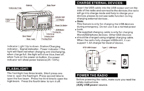 Emergency Radio Model No. 376; Unknown - CUSTOM (ID = 2840778) Radio