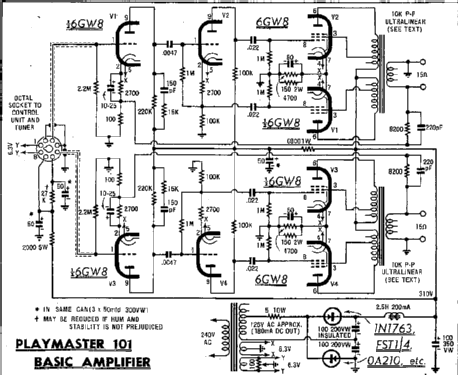 Playmaster 101; Radio and Hobbies, (ID = 1896519) Radio