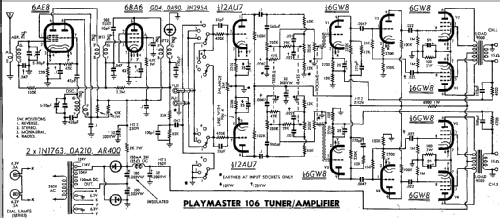 Playmaster 106; Radio and Hobbies, (ID = 1896542) Radio