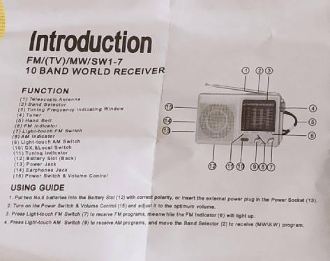 Pulsation 9-Band World Receiver KK-9; Unknown - CUSTOM (ID = 2765633) Radio