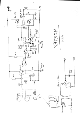 Rayson Transistor hifi ; Unknown - CUSTOM (ID = 2766444) Enrég.-R