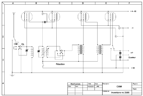 Récepteur à reaction Unknown - Inconnu 86; Unknown - CUSTOM (ID = 2856175) Radio