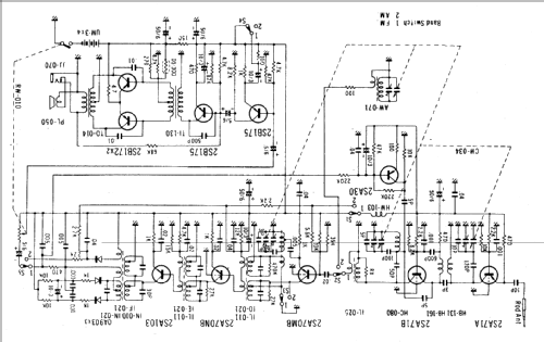 Hammer 10 Transistor FM-AM SF 2040; Shima Electronics (ID = 1738267) Radio