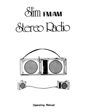 Slim FM-AM Stereo Radio HFM-850ST; Sony Corporation; (ID = 3117432) Radio